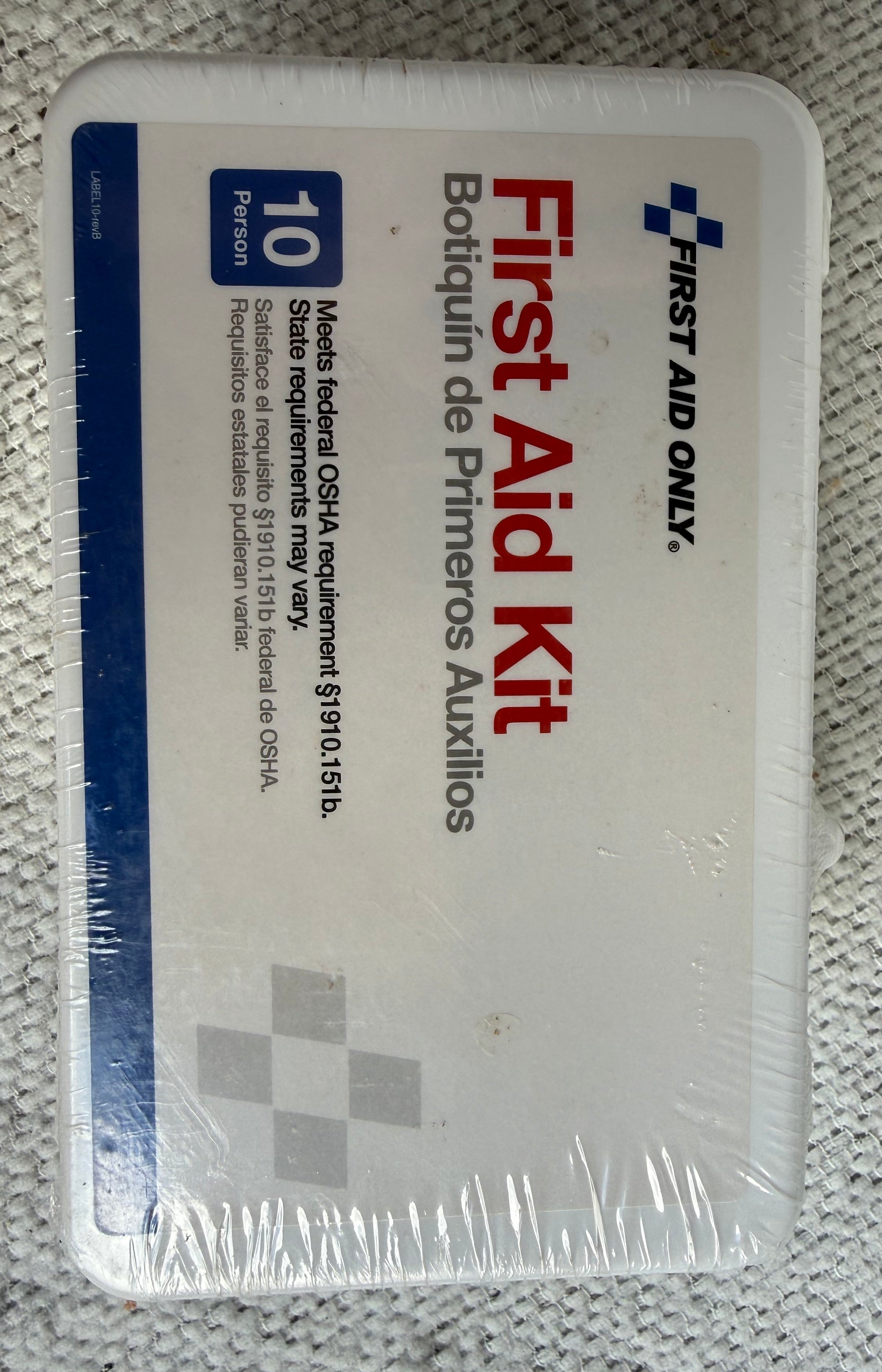PacKit Standard First Aid Kit, 10 Person