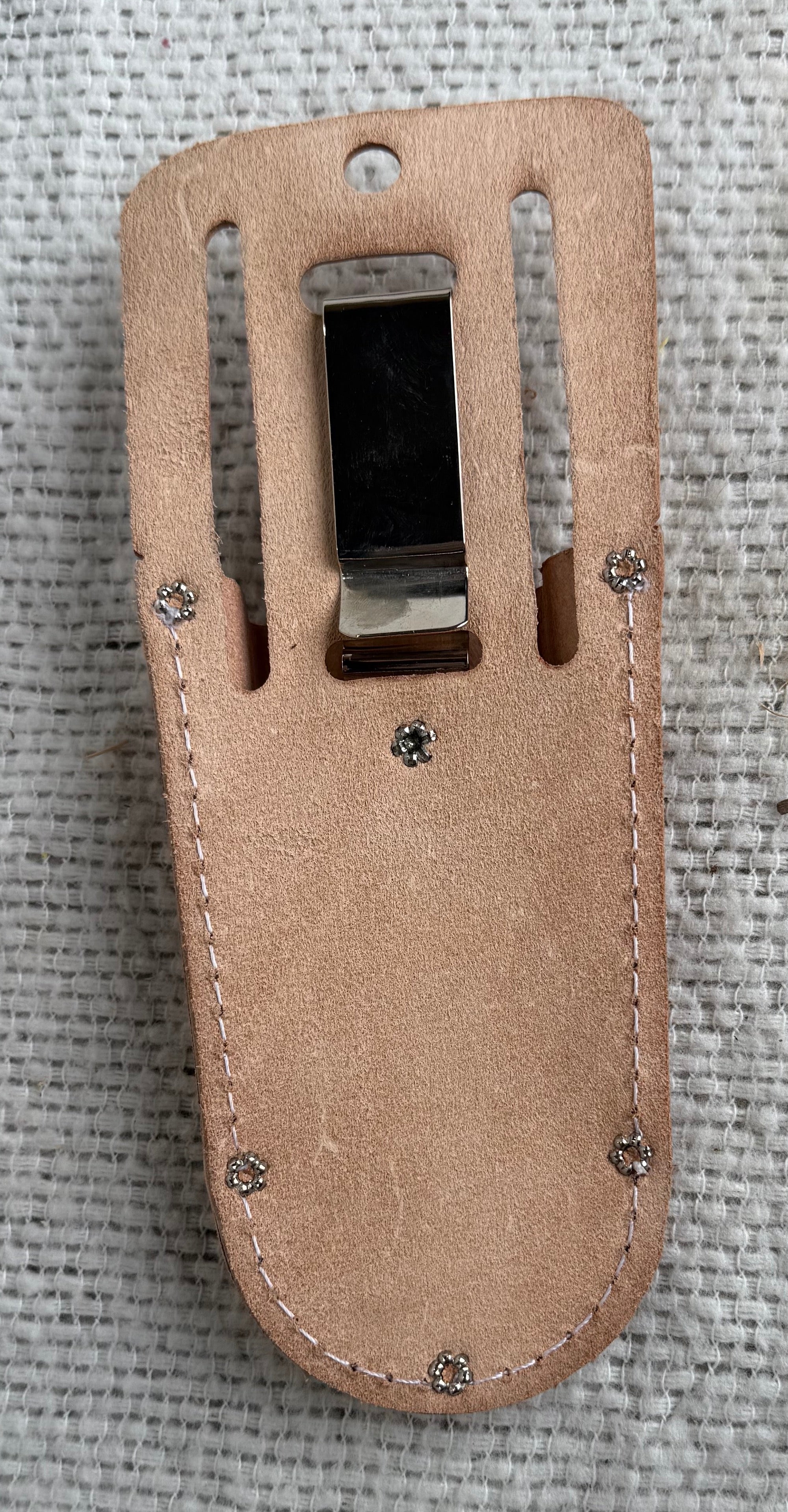 Leather Scabbard for Hand Pruners and Folding Saws