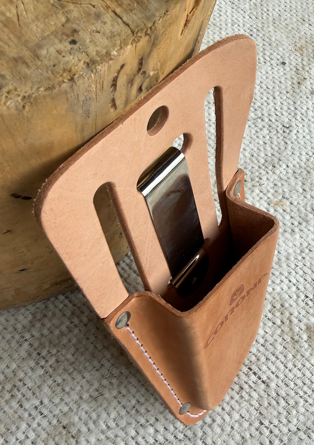 Leather Scabbard for Hand Pruners and Folding Saws