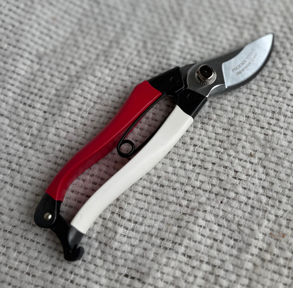 Red & White 3/4" Hand Pruner