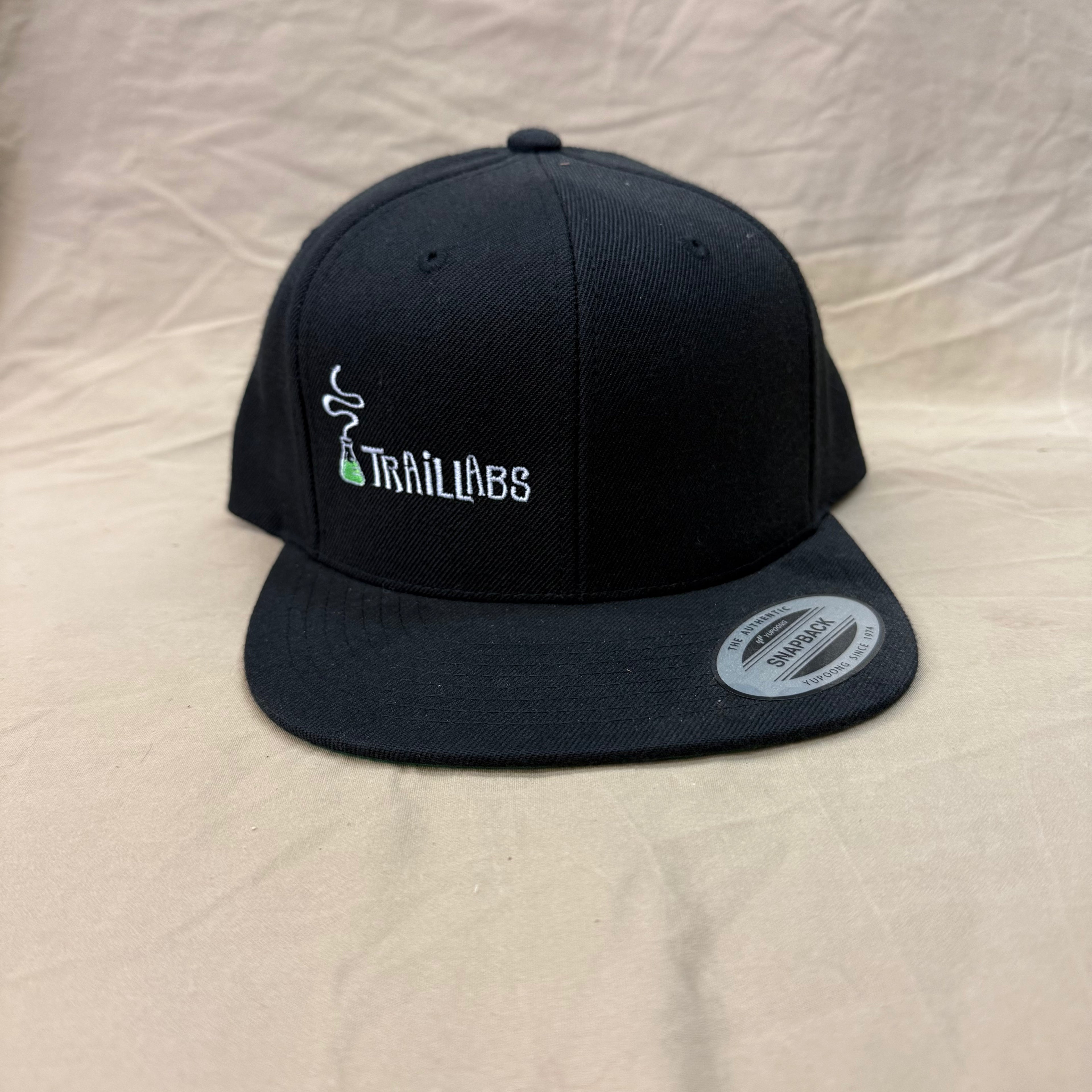 Trail Labs Black Flat Brim Hat