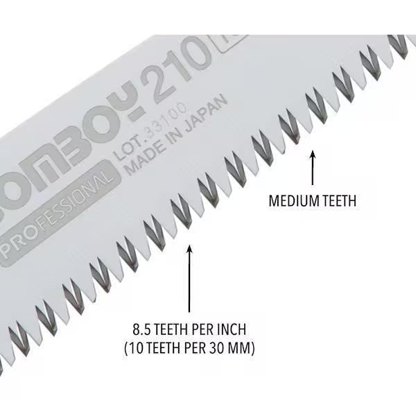 Silky Replacement Blade Only GomBoy 210mm Medium Teeth